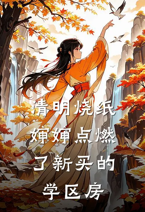 清明烧纸，婶婶点燃了新买的学区房