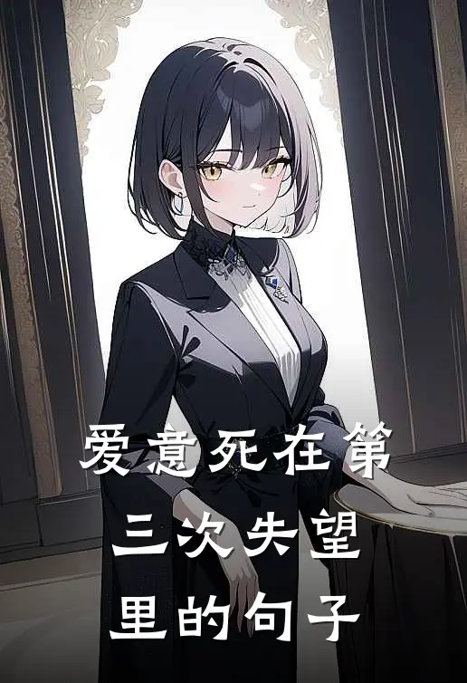 爱意死在第三次失望里的句子