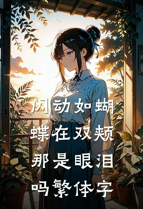 闪动如蝴蝶在双颊 那是眼泪吗繁体字