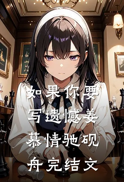 如果你要写遗憾姜慕情驰砚舟完结文
