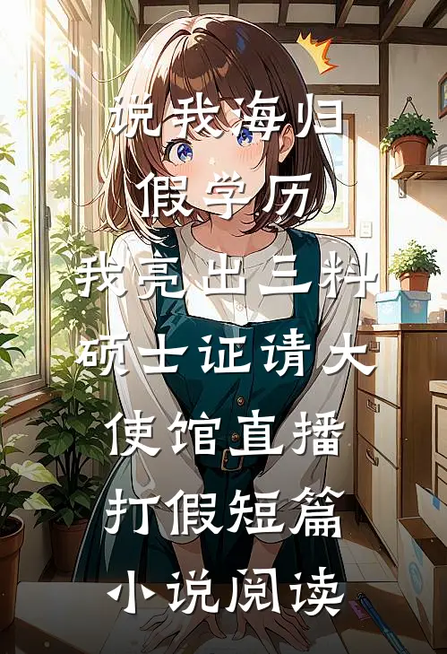 说我海归假学历，我亮出三料硕士证请大使馆直播打假短篇小说阅读