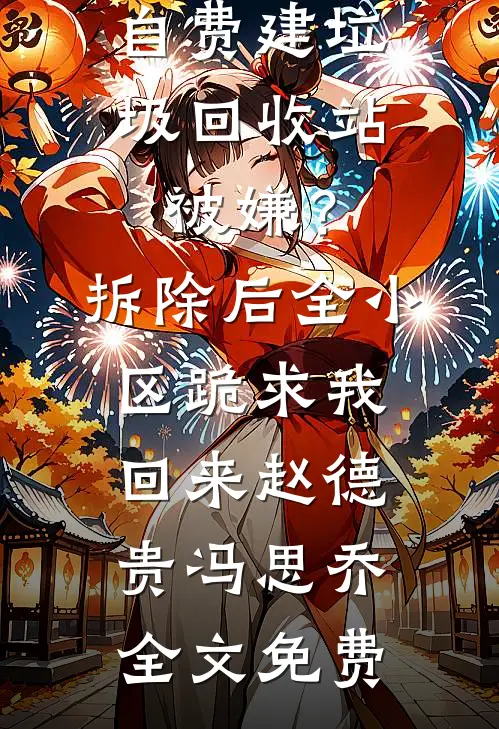 自费建垃圾回收站被嫌？拆除后，全小区跪求我回来赵德贵冯思乔全文免费
